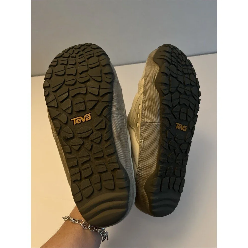 Teva ReEmber Terrain Slip-On Khaki Grey Men Unisex Casual Shoes Men 5 Women SZ 7